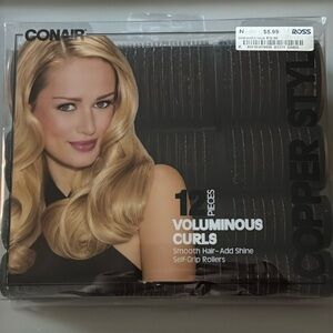 Conair “Voluminous Curls” Self-Grip Rollers - curlers